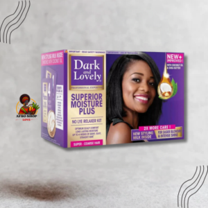 Dark and Lovely No-Lye Superior Moisture Plus Hair Relaxer Kit